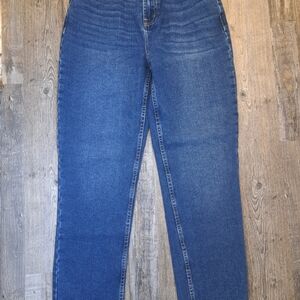 Aeropostale Mom Straight Blue Denim Jeans | Size 4